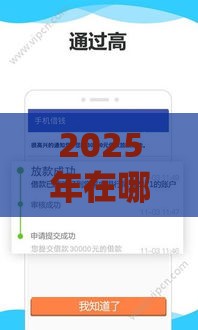 2025年在哪里网上借钱，试试这五个最新有没有好的贷款平台