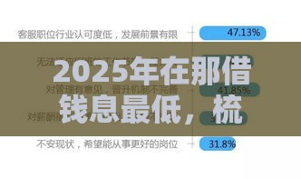 2025年在那借钱息最低，梳理5个最新贷款获客平台