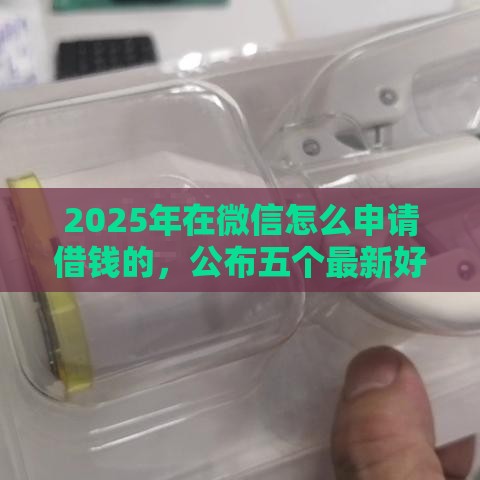 2025年在微信怎么申请借钱的，公布五个最新好口子