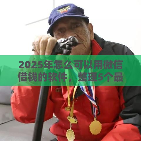 2025年怎么可以用微信借钱的软件，整理5个最新网贷监管平台