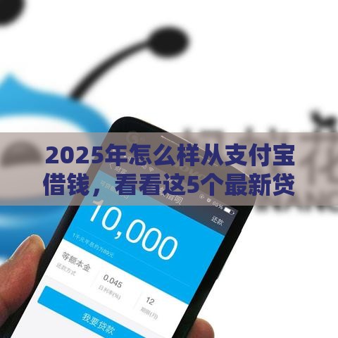 2025年怎么样从支付宝借钱，看看这5个最新贷款平台容易通过的
