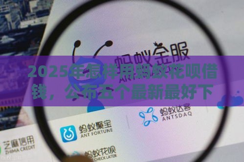 2025年怎样用蚂蚁花呗借钱，公布五个最新最好下款的借款平台