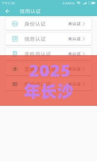 2025年长沙哪里可以借钱，公布5个最新无需个人征信的借款平台