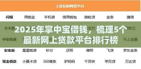 2025年掌中宝借钱，梳理5个最新网上贷款平台排行榜