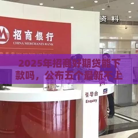 2025年招商好期贷能下款吗，公布五个最新不上征信得网贷平台下载