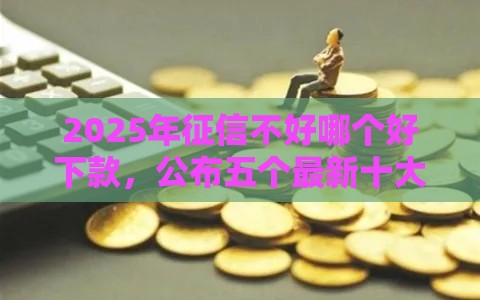 2025年征信不好哪个好下款，公布五个最新十大贷款平台排名不分先后