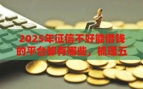 2025年征信不好能借钱的平台都有哪些，梳理五个最新类似携程金融的借钱平台
