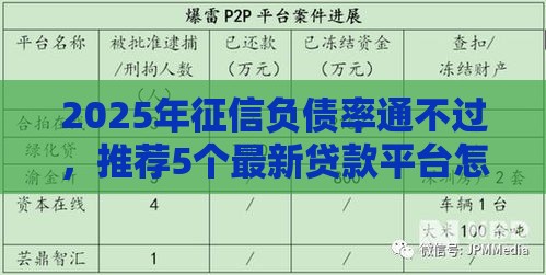 2025年征信负债率通不过，推荐5个最新贷款平台怎么注销