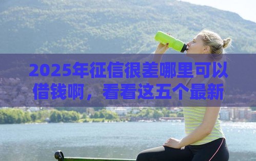 2025年征信很差哪里可以借钱啊，看看这五个最新花户黑户秒下的口子