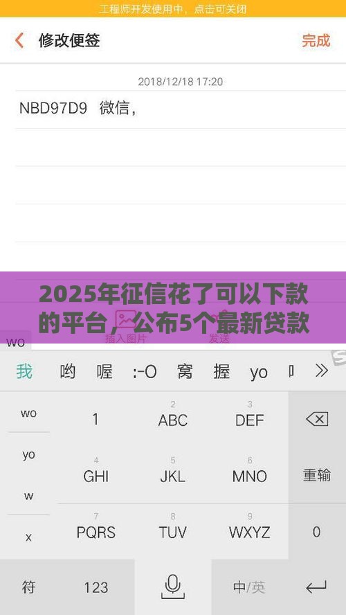 2025年征信花了可以下款的平台，公布5个最新贷款平台排行