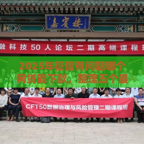 2025年征信有问题哪个网贷能下款，整理五个最新重庆网贷平台