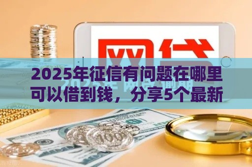 2025年征信有问题在哪里可以借到钱，分享5个最新逾期可以贷款的平台
