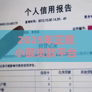 2025年正规小额贷款平台,试试这五个最新申请网贷秒拒还有哪几个平台可以借 2025年正规小额贷款平台,试试这五个最新申请网贷秒拒还有哪几个平台可以借