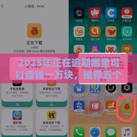 2025年正在逾期哪里可以借钱一万块，推荐五个最新夜间秒下款的高炮口子