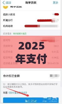 2025年支付宝八种贷款，梳理五个最新支付宝都贷款平台