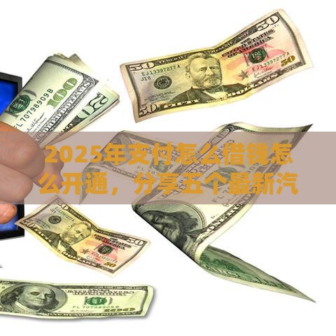 2025年支付怎么借钱怎么开通，分享五个最新汽车贷款平台排名不分先后前十