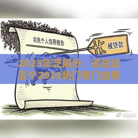 2025年芝麻分：试试这五个2025热门专门给黑户放款的平台及征信呆账相关