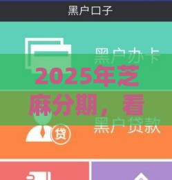 2025年芝麻分期，看看这5个最新晚上也能秒下款的口子