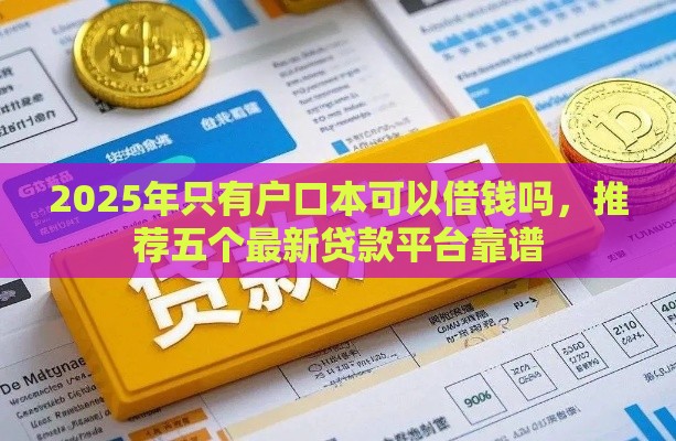2025年只有户口本可以借钱吗，推荐五个最新贷款平台靠谱