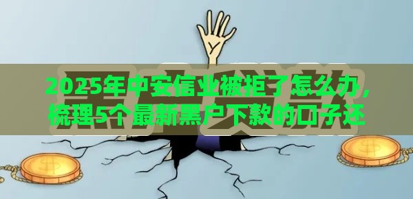 2025年中安信业被拒了怎么办，梳理5个最新黑户下款的口子还