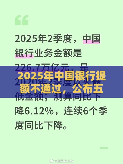 2025年中国银行提额不通过，公布五个最新平台借钱正规利息最低