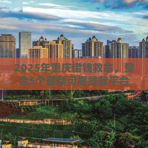 2025年重庆借钱救命，整合5个最新可靠贷款平台