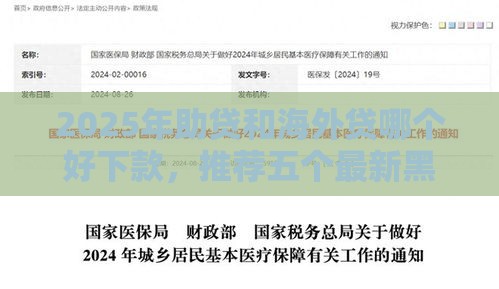 2025年助贷和海外贷哪个好下款，推荐五个最新黑口子秒下款2025