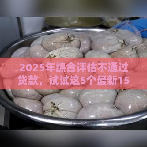 2025年综合评估不通过贷款，试试这5个最新1500必下口子
