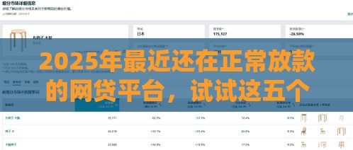 2025年最近还在正常放款的网贷平台，试试这五个最新网贷平台排行榜