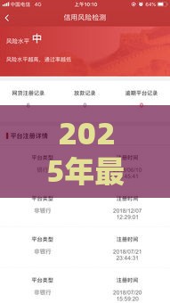 2025年最容易下款的新口子，分享五个最新征信太花了也能借钱的平台