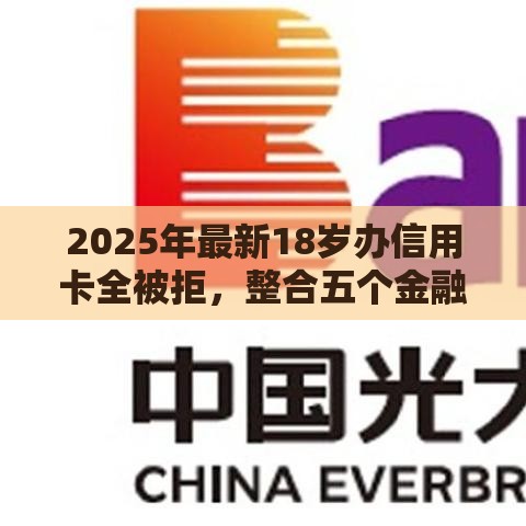 2025年最新18岁办信用卡全被拒，整合五个金融贷款平台