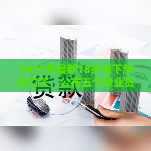 2025年最新18岁包下款的口子，公布五个专业贷款平台