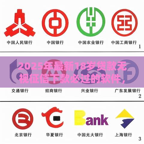 2025年最新18岁贷款无视征信下款必过的软件，整合5个正规借钱平台