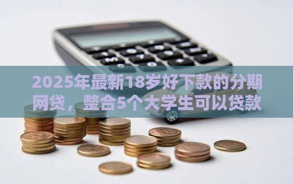 2025年最新18岁好下款的分期网贷，整合5个大学生可以贷款的平台