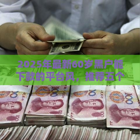 2025年最新60岁黑户能下款的平台风，推荐五个最好的网贷平台