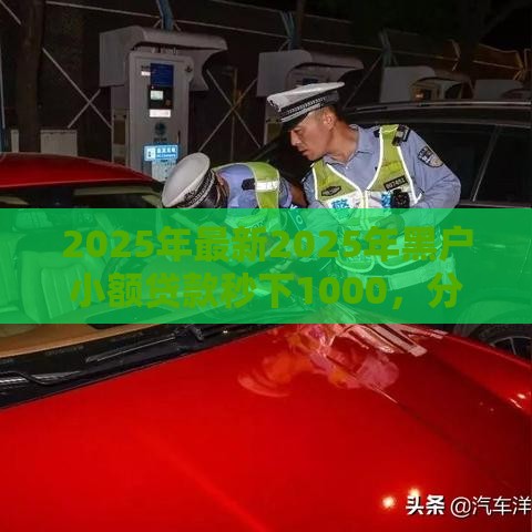 2025年最新2025年黑户小额贷款秒下1000，分享5个二手车贷款平台