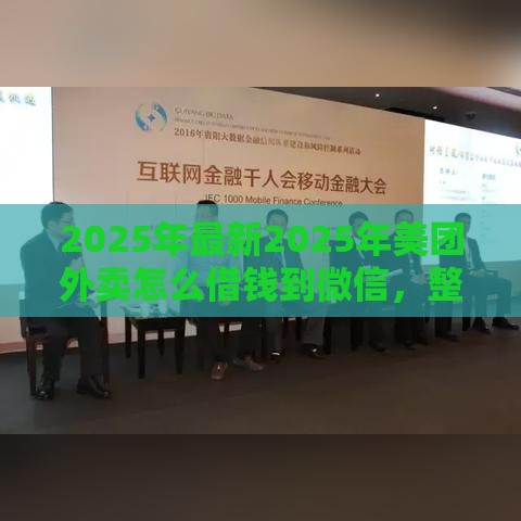 2025年最新2025年美团外卖怎么借钱到微信，整理5个平台借钱不上征信
