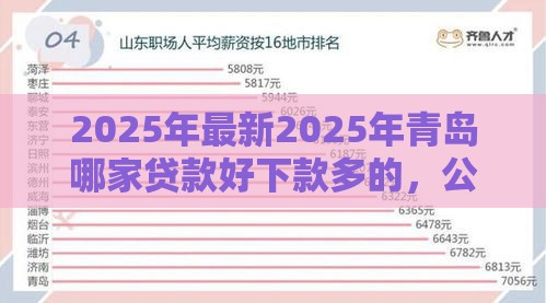2025年最新2025年青岛哪家贷款好下款多的，公布5个有逾期能过的贷款平台