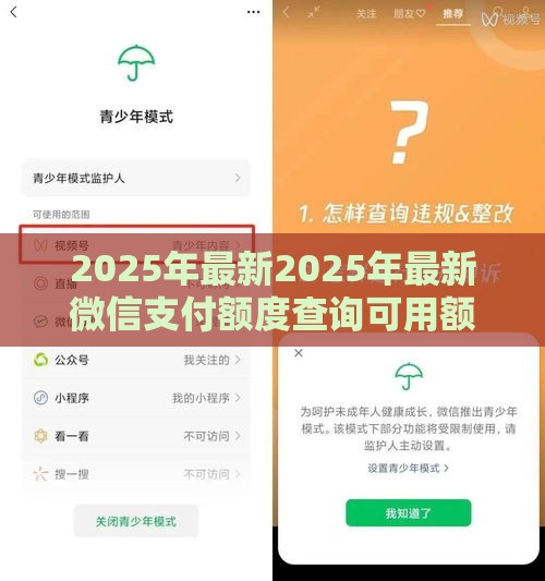 2025年最新2025年最新微信支付额度查询可用额度，试试这5个黑户花户能下款的平台