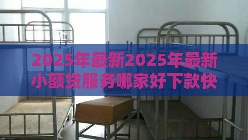 2025年最新2025年最新小额贷服务哪家好下款快，整理五个2025黑户口子