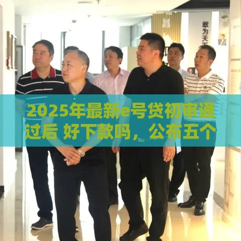 2025年最新e号贷初审通过后 好下款吗，公布五个平台借钱正规