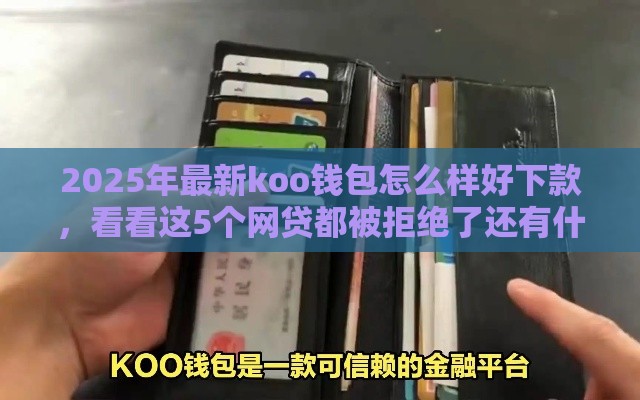 2025年最新koo钱包怎么样好下款，看看这5个网贷都被拒绝了还有什么口子