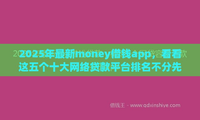 2025年最新money借钱app，看看这五个十大网络贷款平台排名不分先后