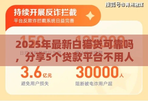 2025年最新白猫贷可靠吗，分享5个贷款平台不用人脸识别