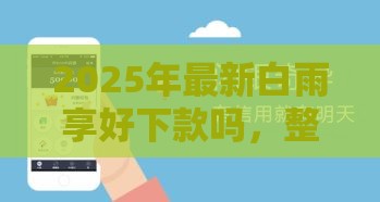 2025年最新白雨享好下款吗，整合5个黑户口子找不到下载