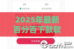 2025年最新百分百下款软件安全吗，看看这五个2025黑户借款必下口子