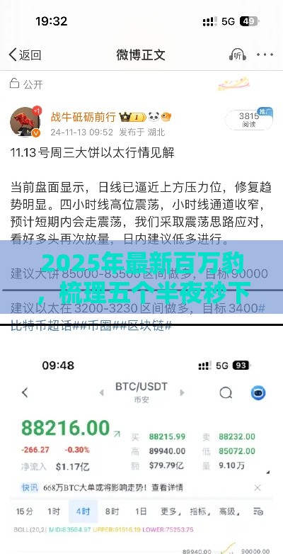 2025年最新百万豹，梳理五个半夜秒下款的高炮口子