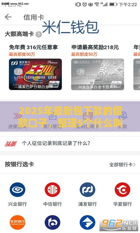 2025年最新包下款的借款口子，整理5个什么叫网贷平台