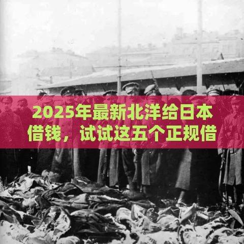 2025年最新北洋给日本借钱，试试这五个正规借钱平台