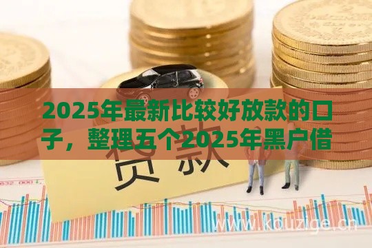 2025年最新比较好放款的口子，整理五个2025年黑户借款必下口子
